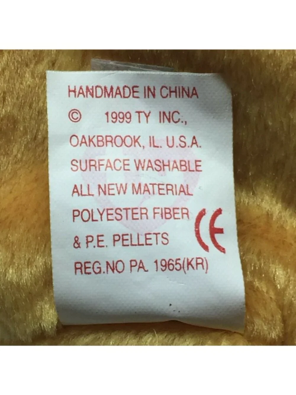 Ty Beanie Baby Hope Bear Brown Praying Plush Stuffed Animal W Tag March 23 1998
